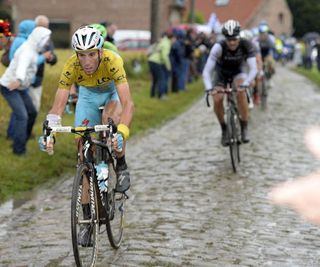 Nibali crushed the cobbles at the 2014 Tour de France