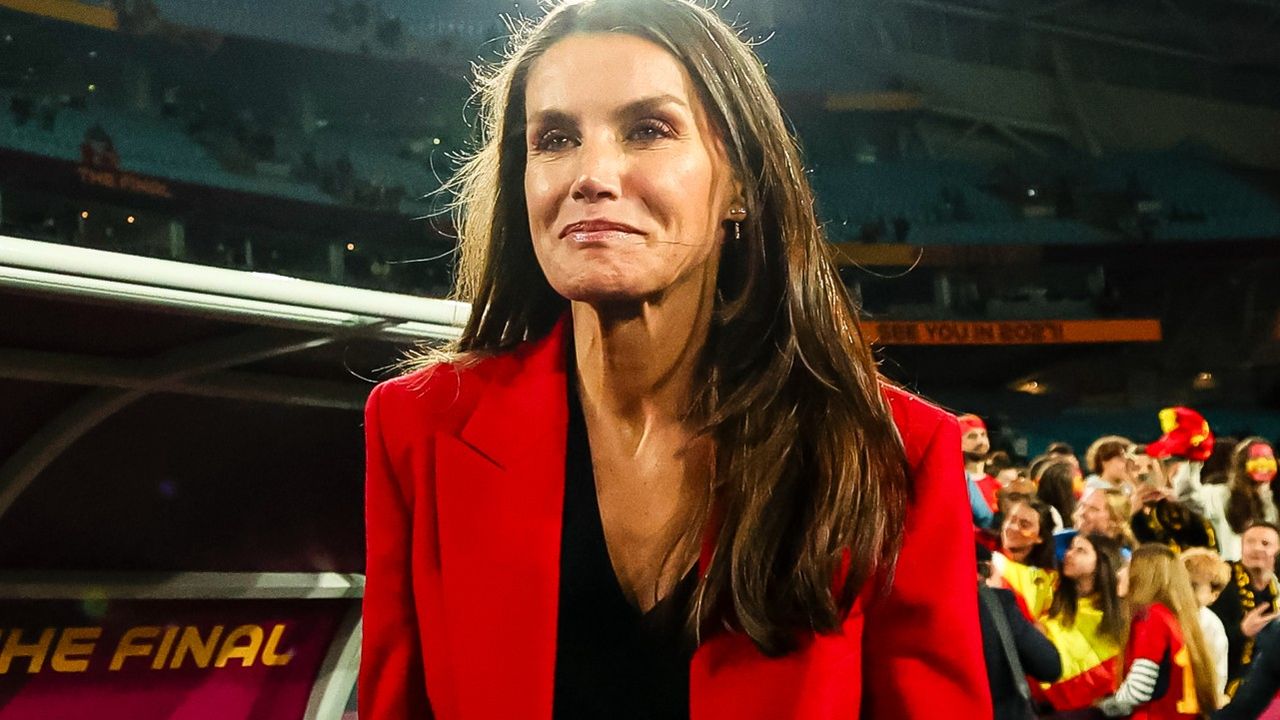 Queen Letizia of Spain at the women&#039;s World Cup final