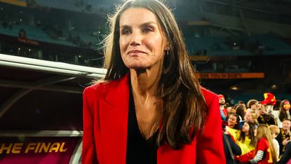 Queen Letizia of Spain at the women's World Cup final