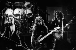 Iron Maiden, live at Lyceum Theatre, London, 1980
