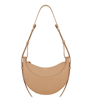 beige polene handbag