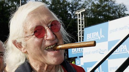 Jimmy Saville at The Bupa Great North Run