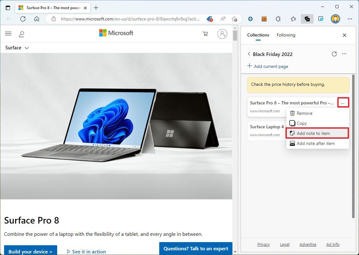 How To Use Microsoft Edge To Save Money And Time Shopping On Black ...