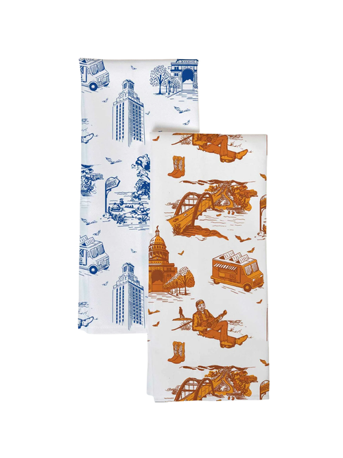 Austin Toile Tea Towel Set