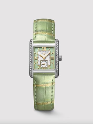 Longines Mini DolceVita watch in green