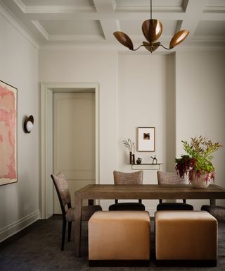 neutral dining room