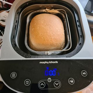 Baked Bread inside Morphy Richards Homebake Breadmaker