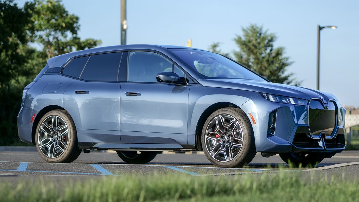 2026 BMW ix xDrive45 test drive.