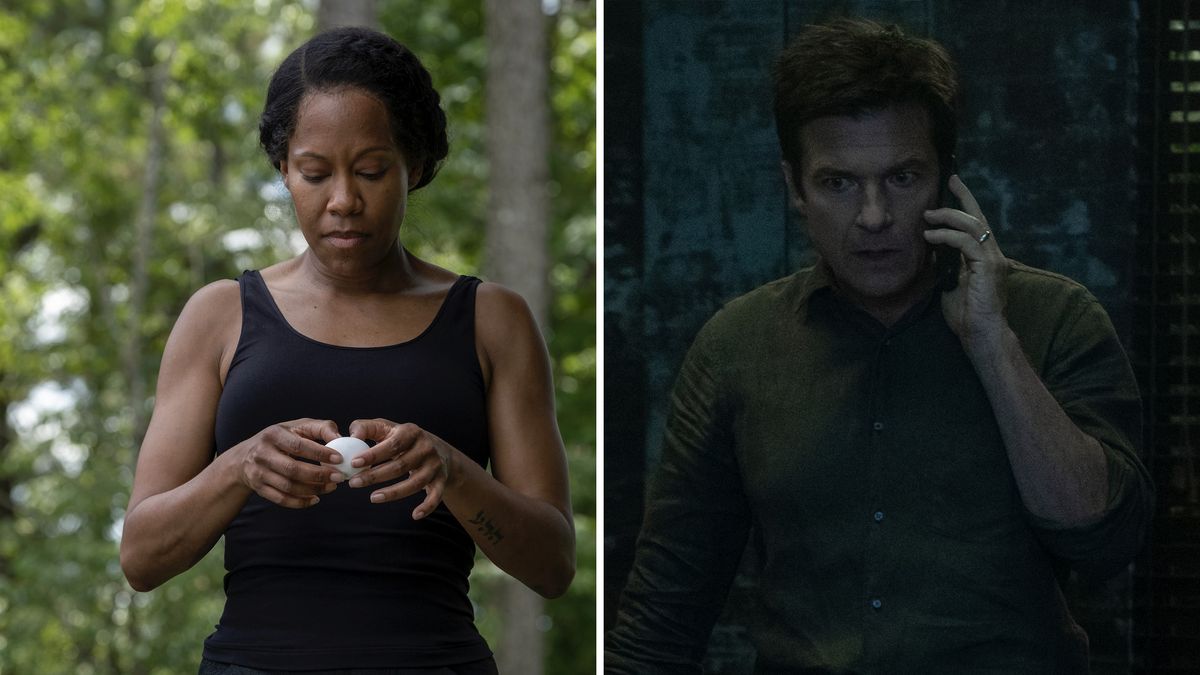 Regina King in Watchmen and Jason Bateman in Ozark