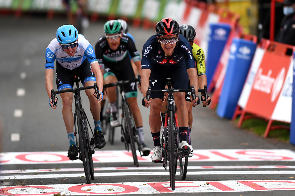 Vuelta a España: Roglic claims opening stage on Alto de Arrate ...