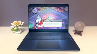 Surface Laptop 7 playing the game Hades