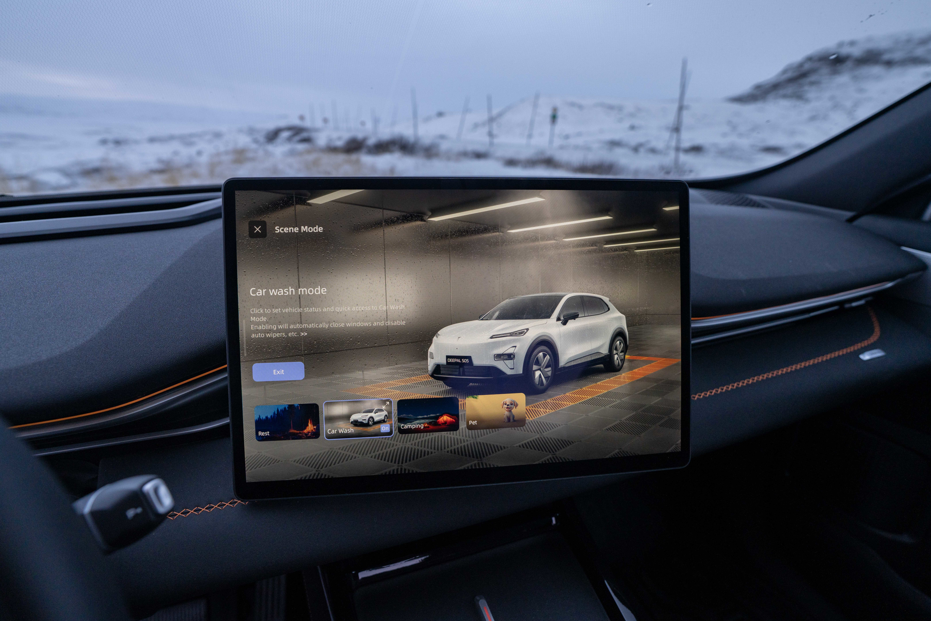 The touchscreen is at least smooth and swift in operation