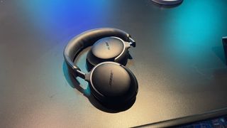 Bose QuietComfort Ultra Headphones on a table