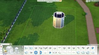 Build mode floor plan