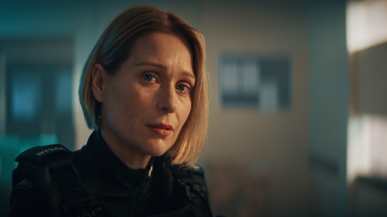 Grace Ellis (Siân Brooke) (Image: BBC/Two Cities Television/Todd Antony)