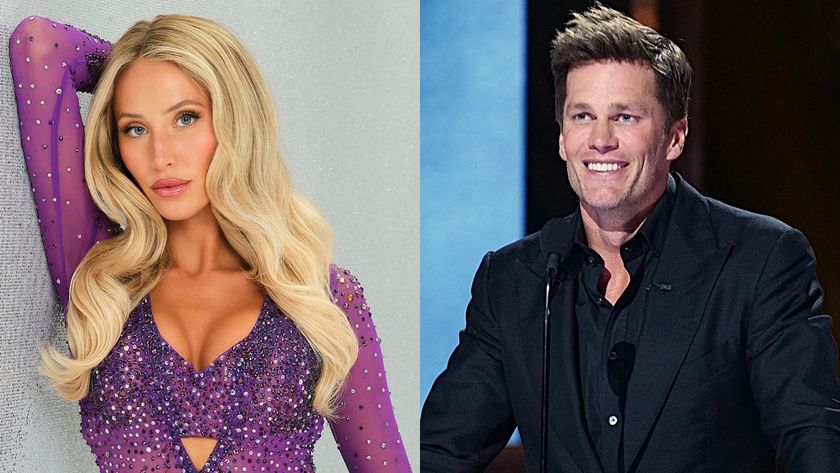 Alix Earle is shown on Dancing with the Stars, and Tom Brady is shown at Netflix's Roast of Tom Brady.