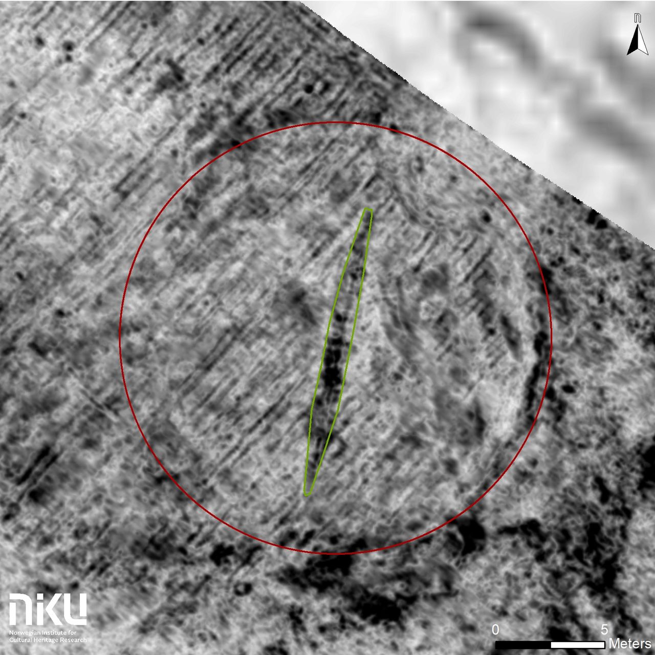 The remains of a Viking ship that was between 16-17 meters (52 feet to 56 feet) long were found near a medieval church at Ed&oslash;y, on the island of Sm&oslash;la in Norway.