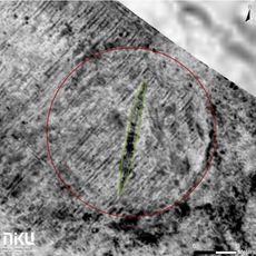 The remains of a Viking ship that was between 16-17 meters (52 feet to 56 feet) long were found near a medieval church at Ed&oslash;y, on the island of Sm&oslash;la in Norway. 
