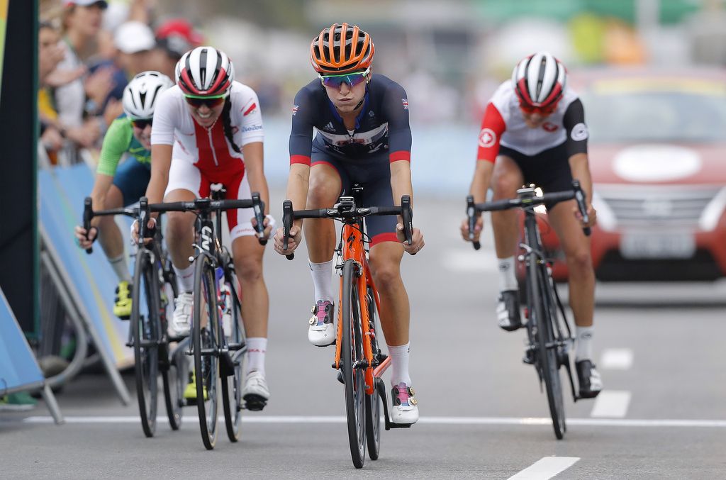 Elizabeth Armitstead (Great Britain) after finishing in fifth place