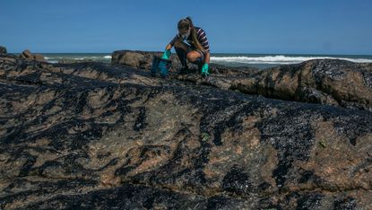 Brazil oil spill