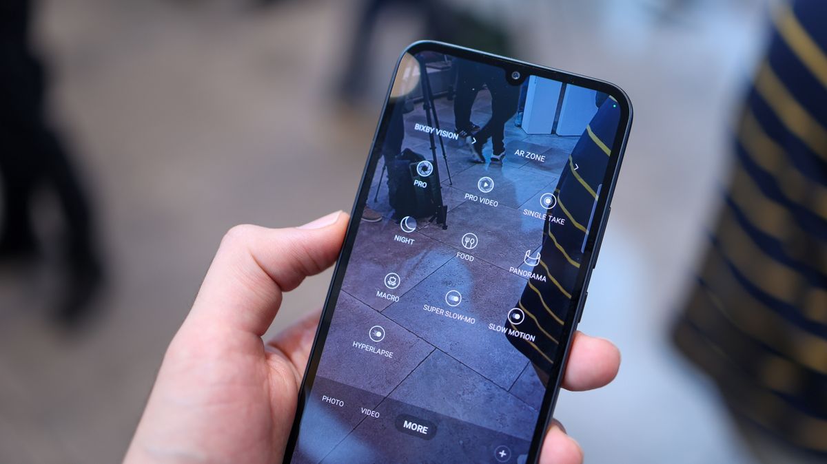 A photo of the Galaxy A34 and A54 5G