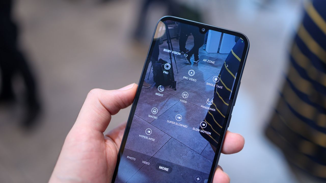 A photo of the Galaxy A34 and A54 5G