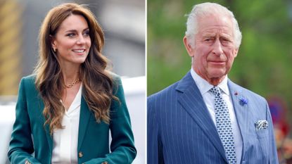 Kate’s hobby that King finds "less than satisfying" revealed. Seen here are the Princess of Wales and King Charles at different occasions.