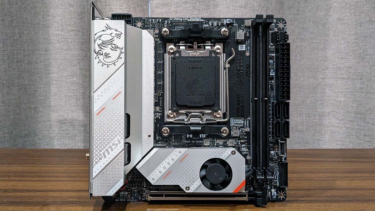 MSI MPG B650I Edge WiFi review | PC Gamer