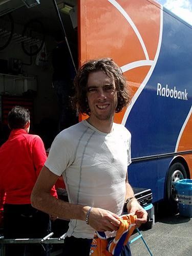 Dutch rider Laurens Ten Dam (Rabobank) was relaxed ahead of the last stage.