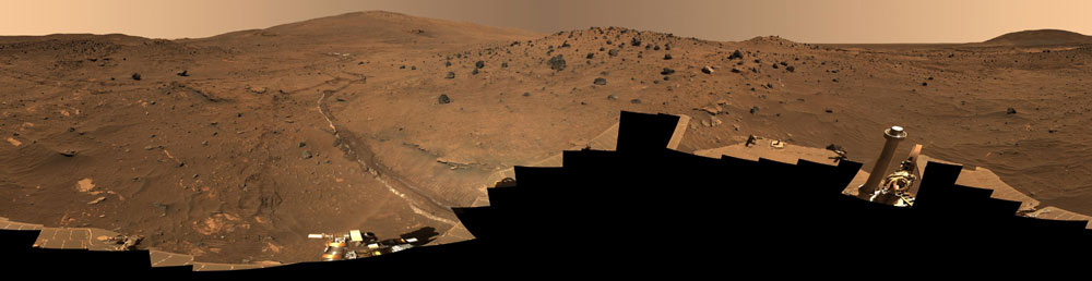 One Long Trip: NASA&#039;s Spirit Rover Hits 1,000th Martian Day