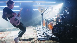 The Meffs perform onstage