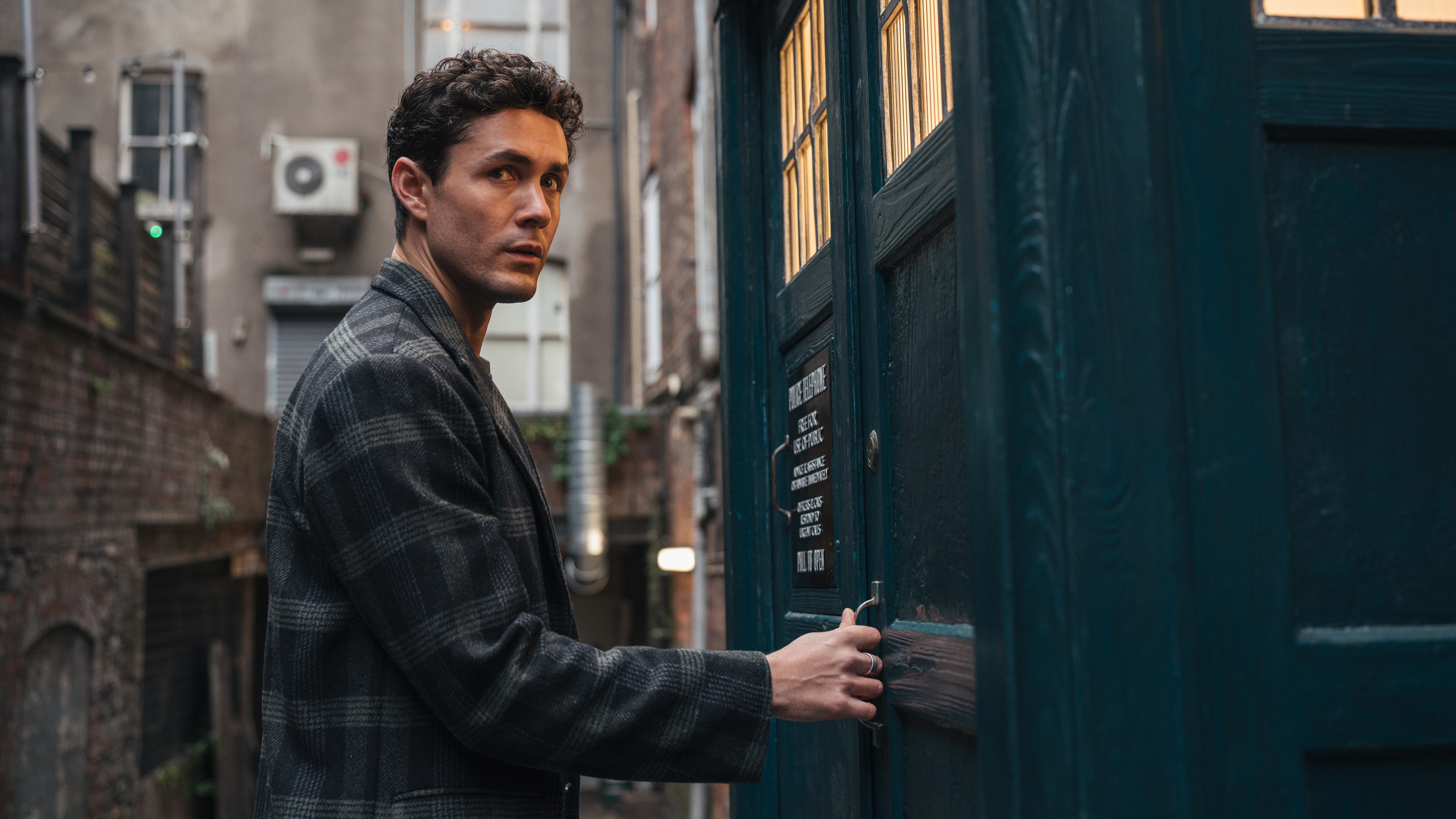 Jonah Hauer-King as Conrad in Doctor Who: 'Lucky Day'.