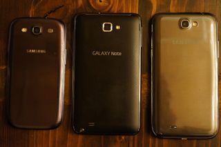 Left to Right: S III, Note, Note II