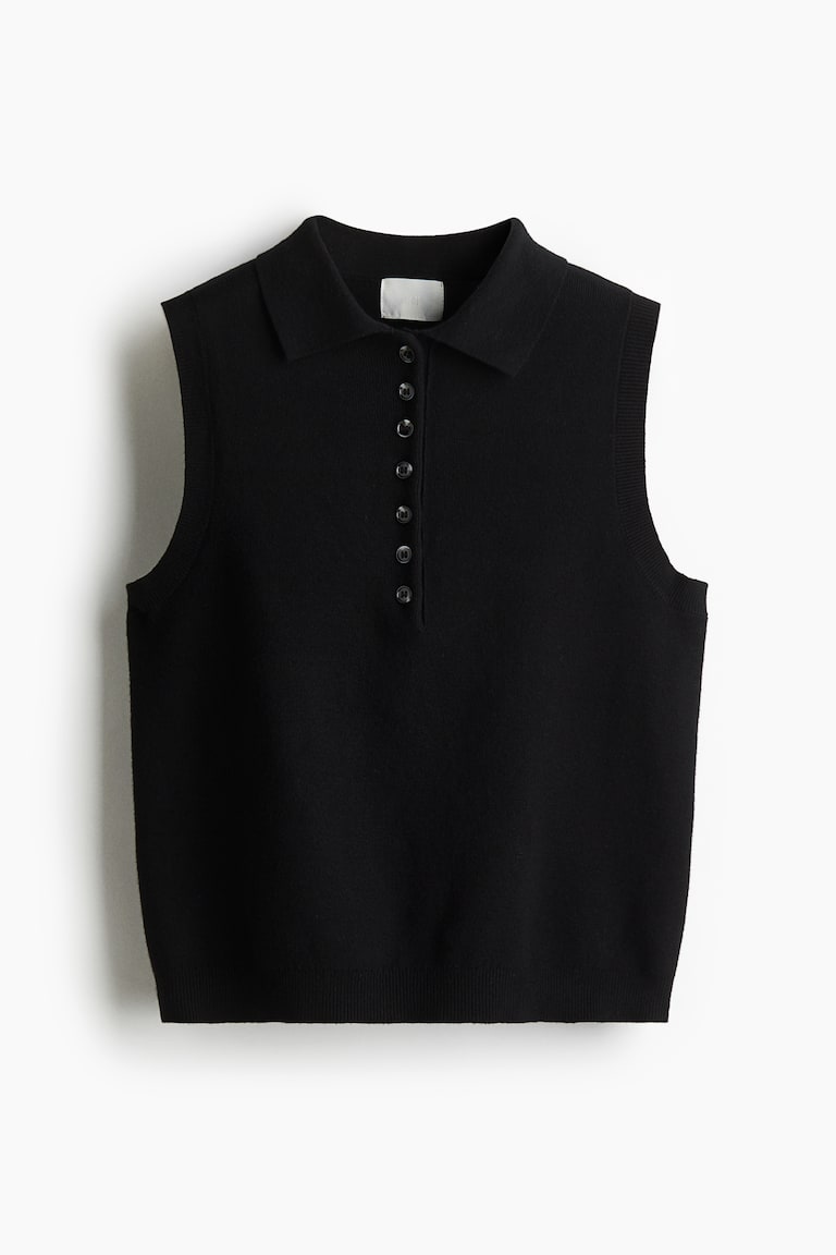 Collared Sweater Vest