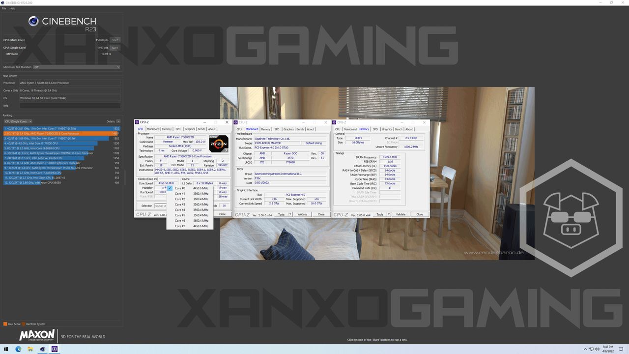 AMD Ryzen 7 5800X3D pre-launch benchmarks