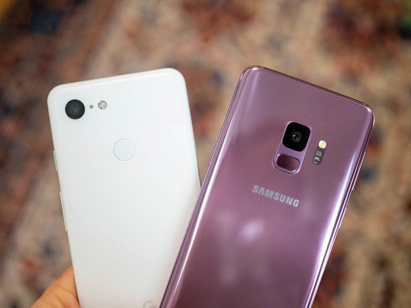 Google Pixel 3 vs. Galaxy S9