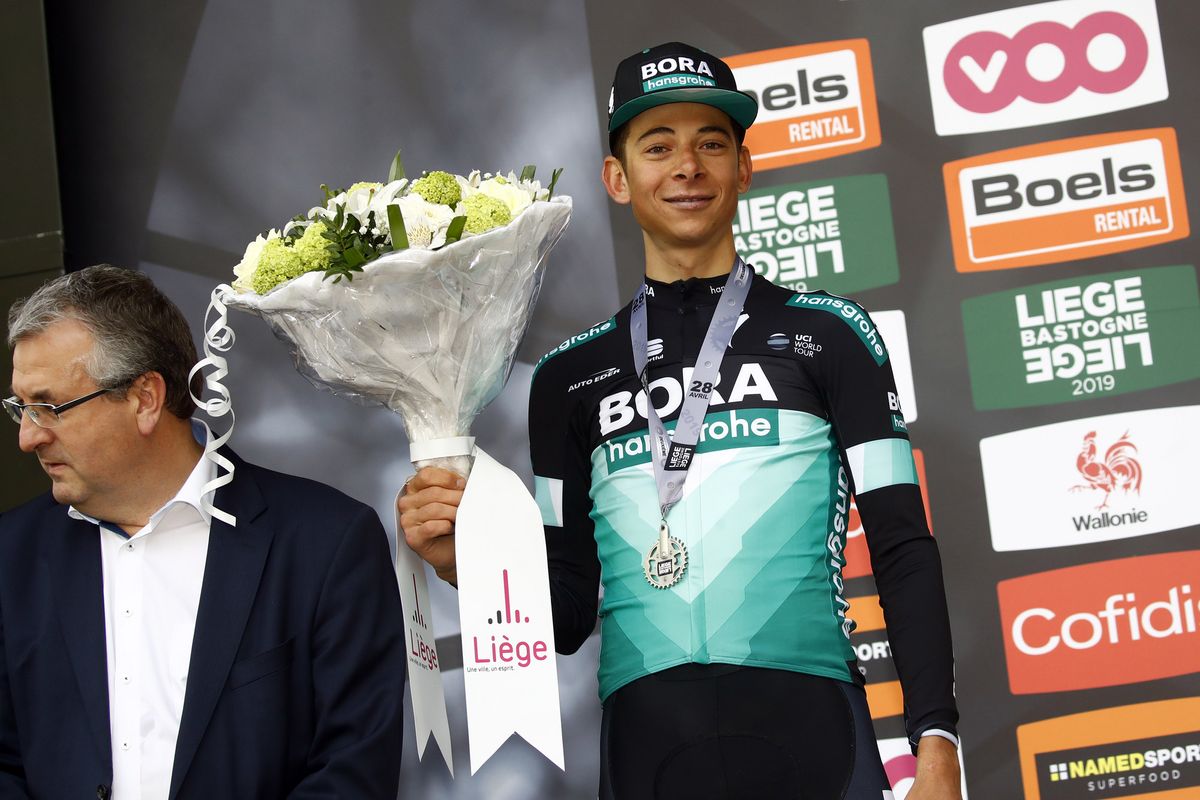 Formolo on the podium
