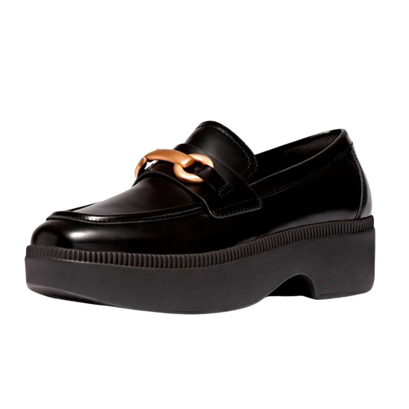 Image of black loafers
