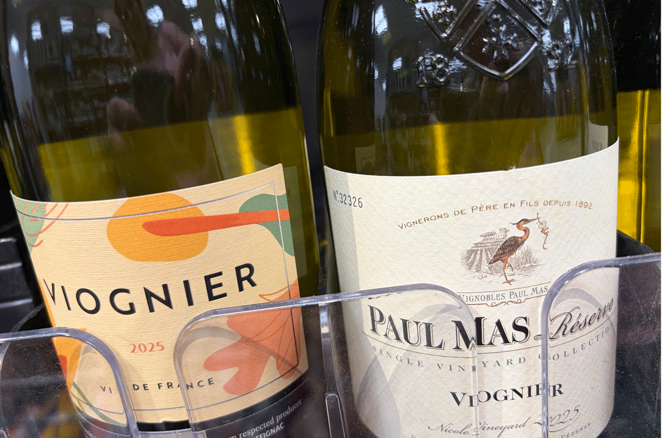 Two French Viogniers on the Tesco shelves
