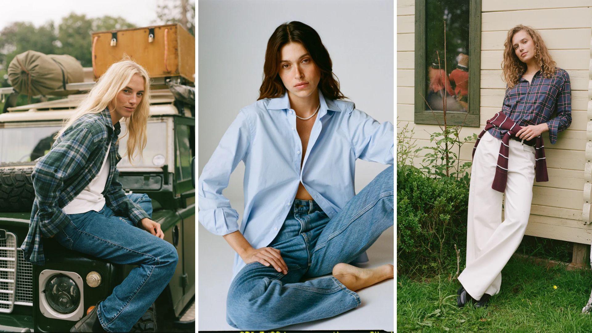 Three models wearing the new WNU collection