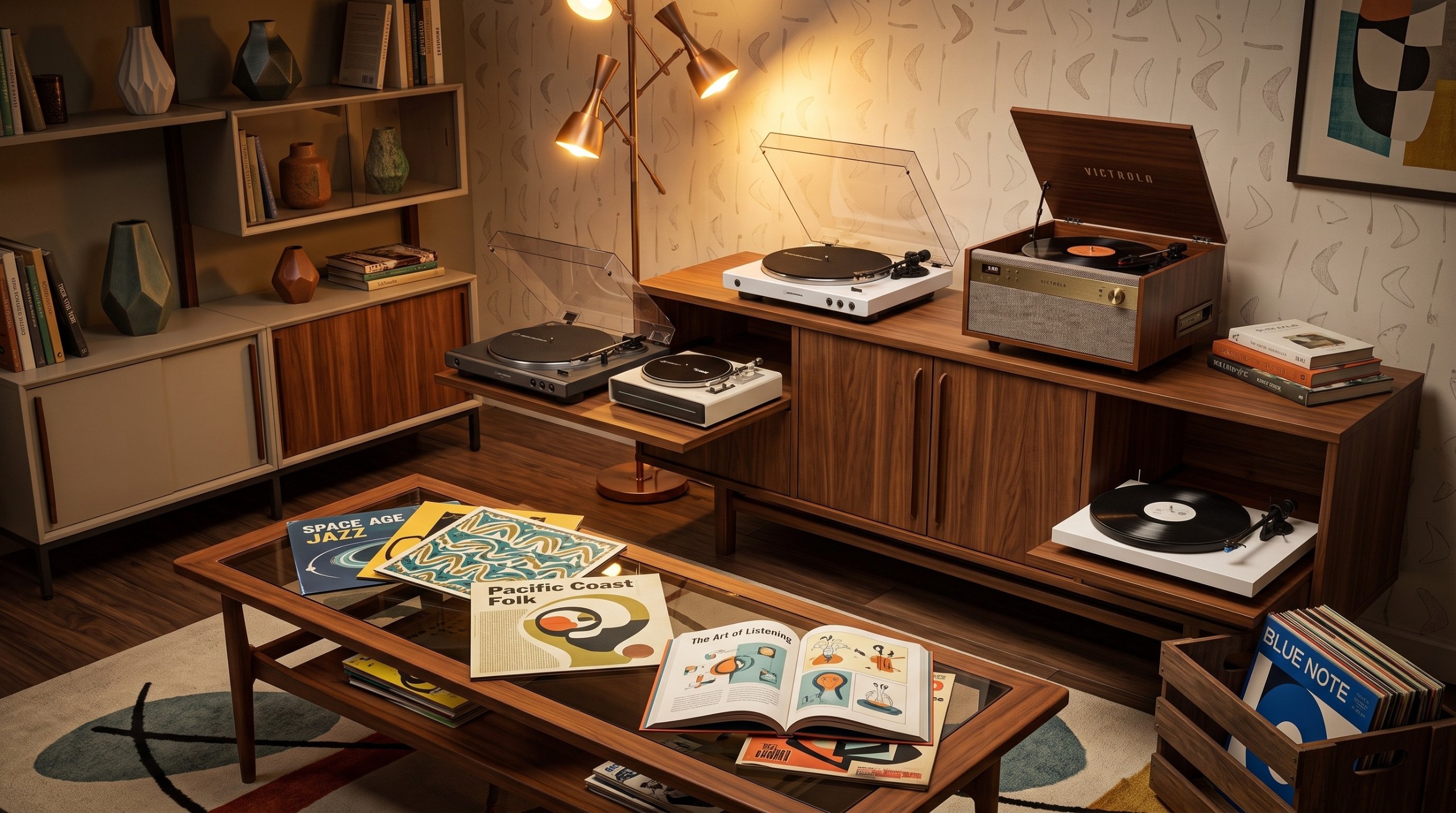 Plug into 2026's analogue revival with a timeless-looking turntable. 