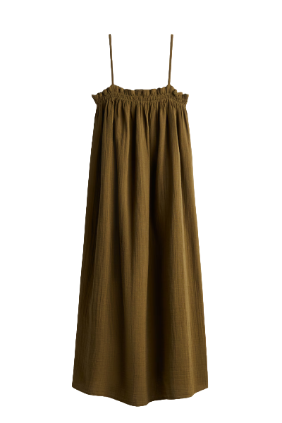 H&M, Strappy Muslin Dress