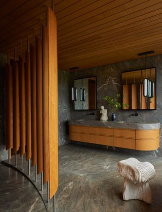 Bathroom, Rustic Canyon House