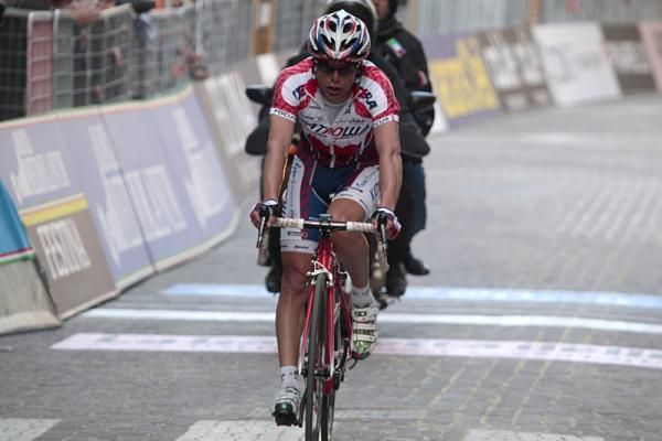 Danilo Di Luca (Katusha) finishes fifth
