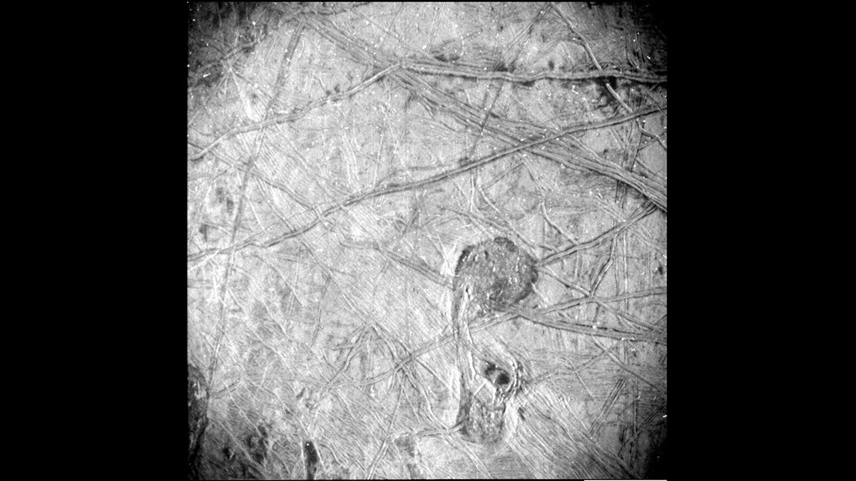NASA's Juno spacecraft snaps its most detailed view of Jupiter's icy moon Europa