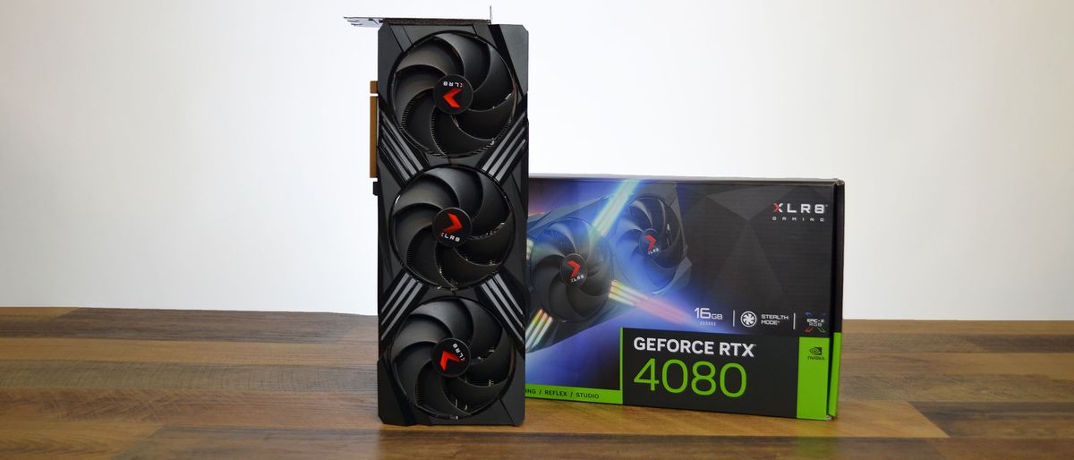 A PNY GeForce RTX 4080 XLR8 