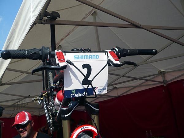Sauser flew this number plate in Italy but will get to use the coveted '1' plate next year as defending champion.