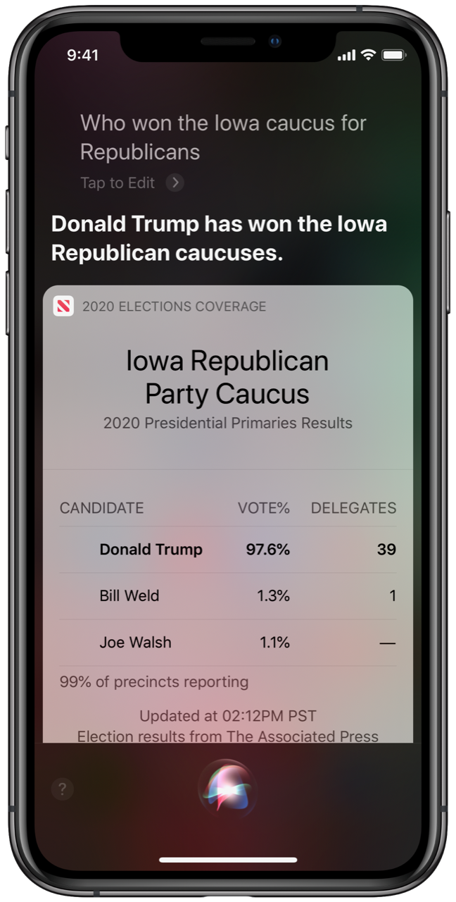 Siri can help you follow along with all US election coverage | iMore