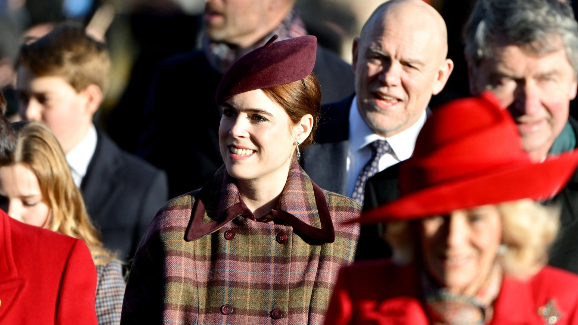 Princess Eugenie 2025 Christmas walk
