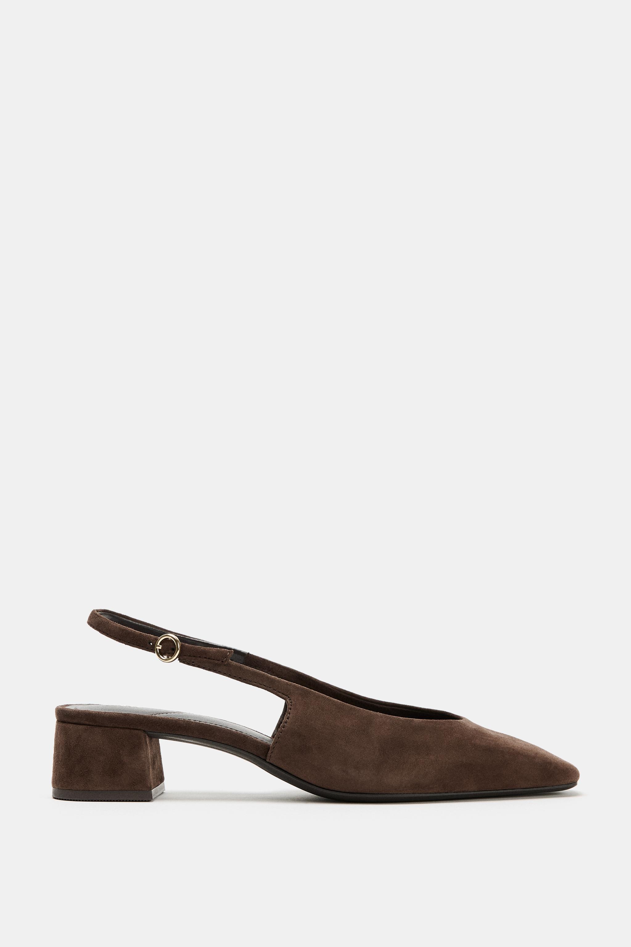 Suede Slingbacks